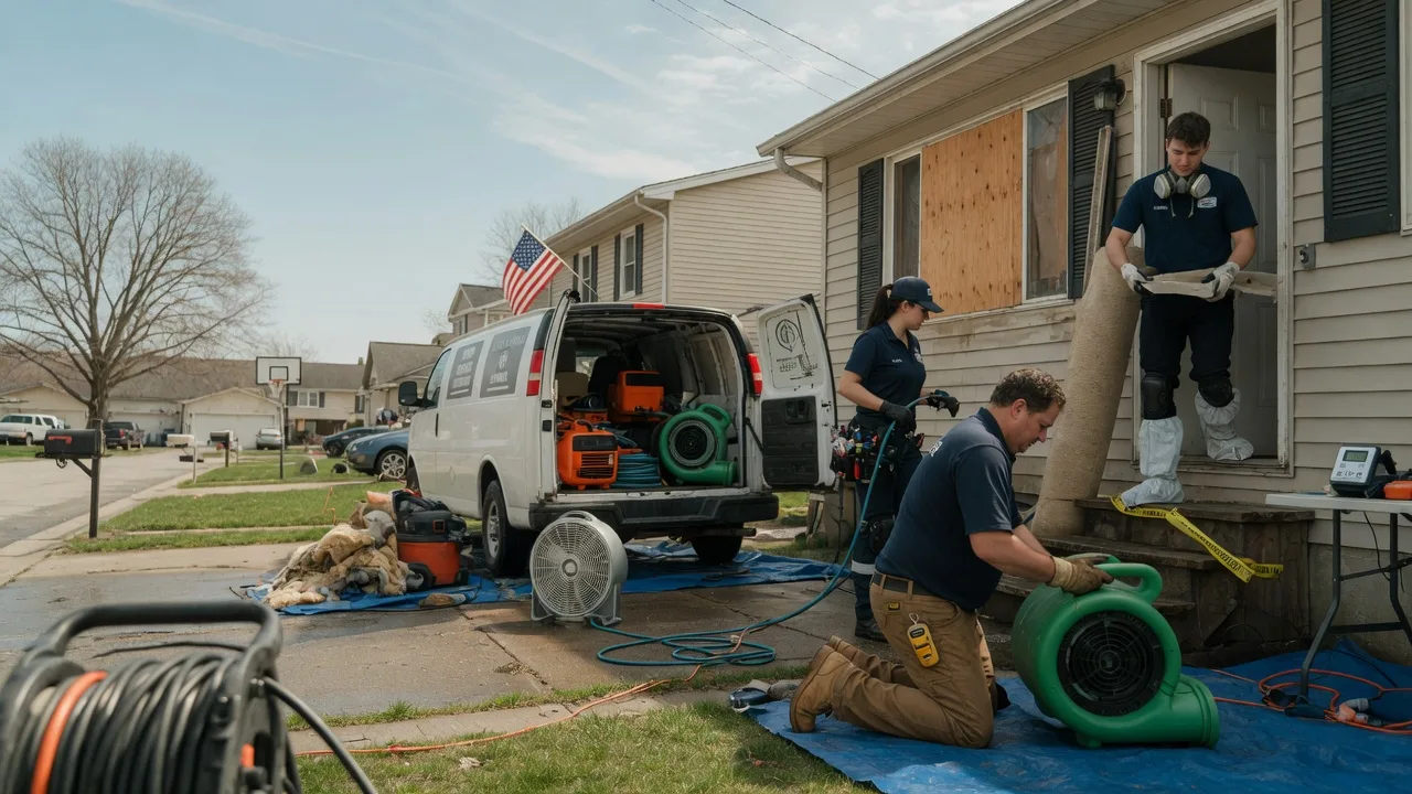 Water Damage Restoration in Keller, VA near me